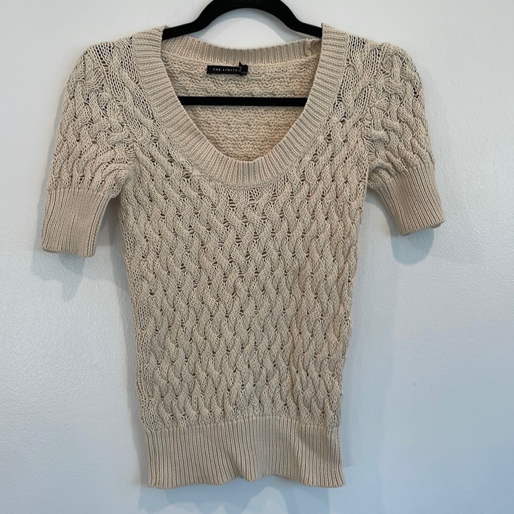 The Limited Short Sleeve Sweater
